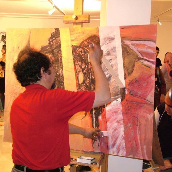 Painting Workshop - Maat Gallery - Tehran, Iran 2004
